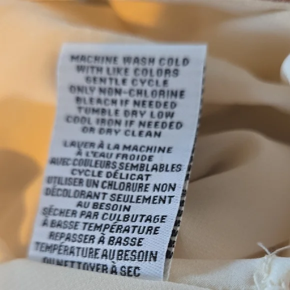 Magaschoni Cream and Brown Floral Camisole - Picture 6 of 7